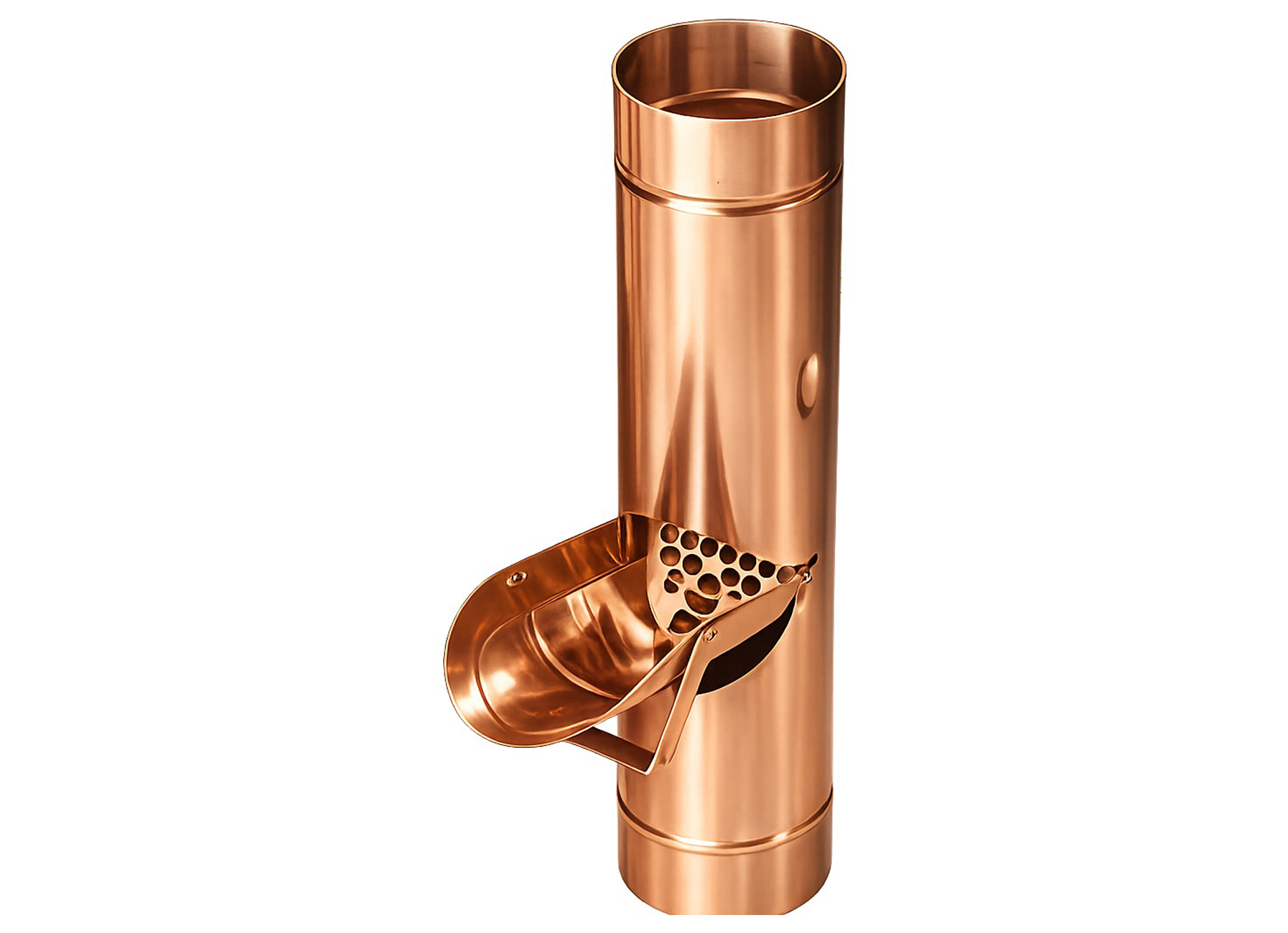 WATEROPVANGER Ø80 KOPER