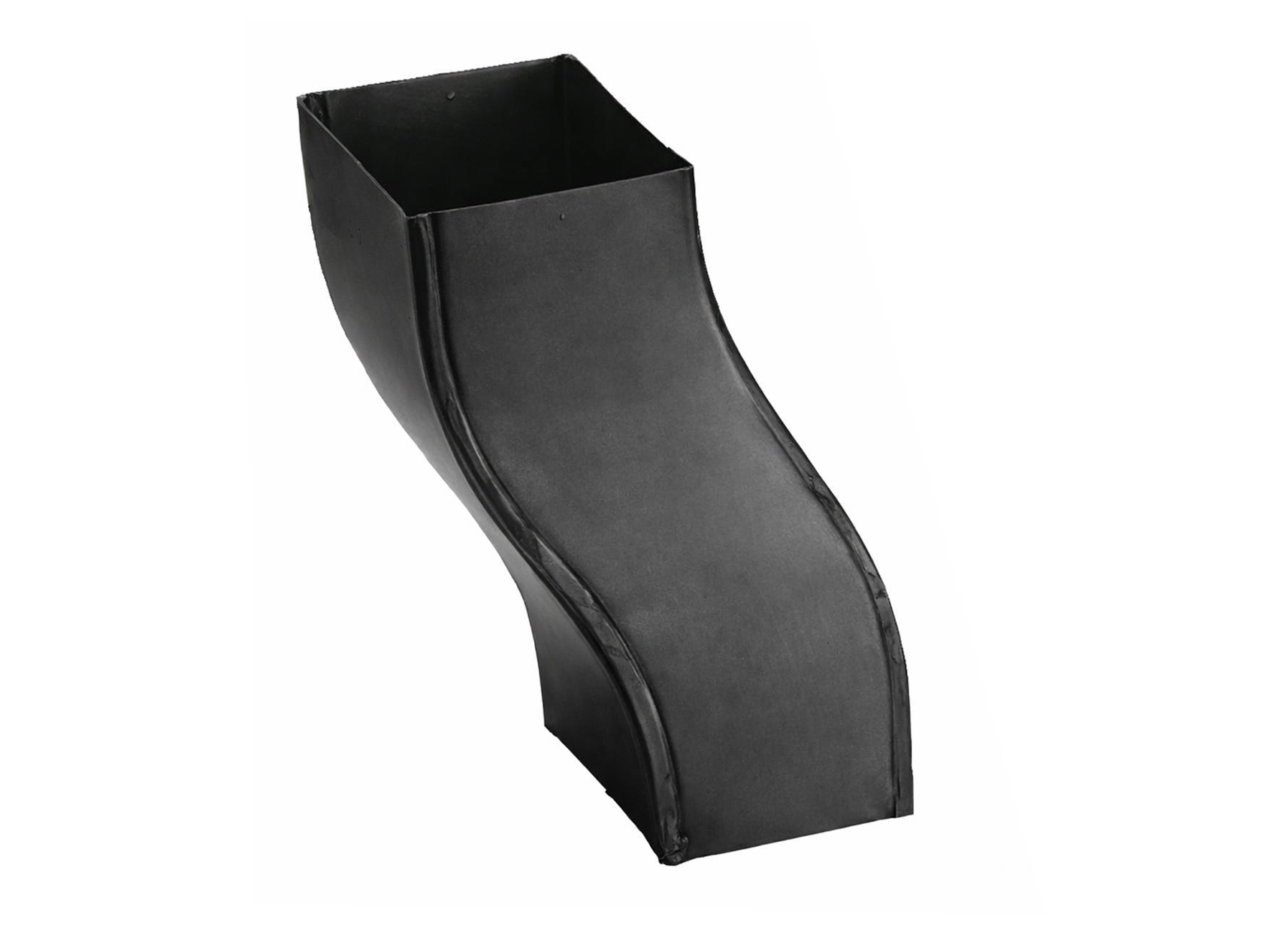 BOCHT VIERKANT S 80X80MM ZN NOIR