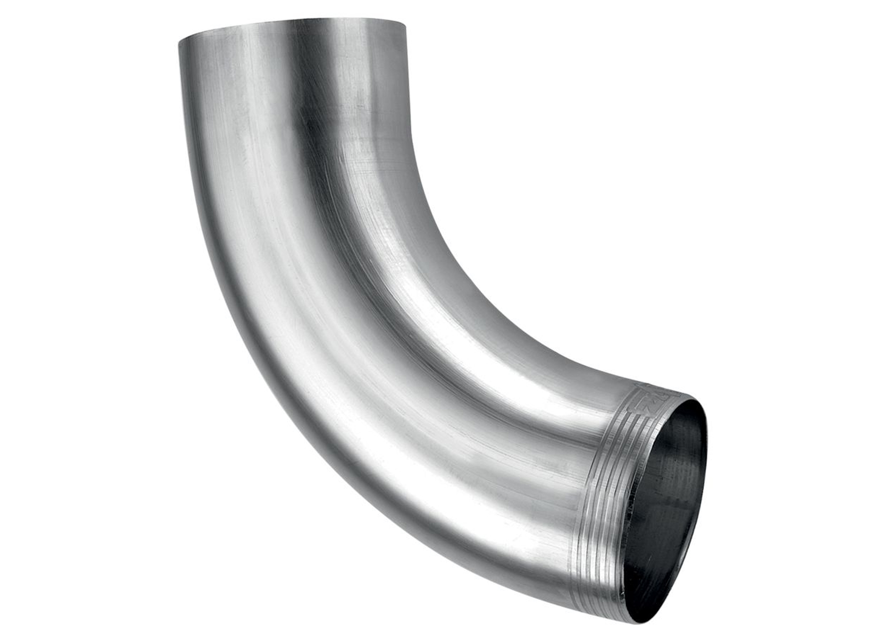BOCHT ROND 72° Ø100MM ZN NATUREL