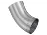 COUDE ROND 40° Ø100MM ZN NOVA