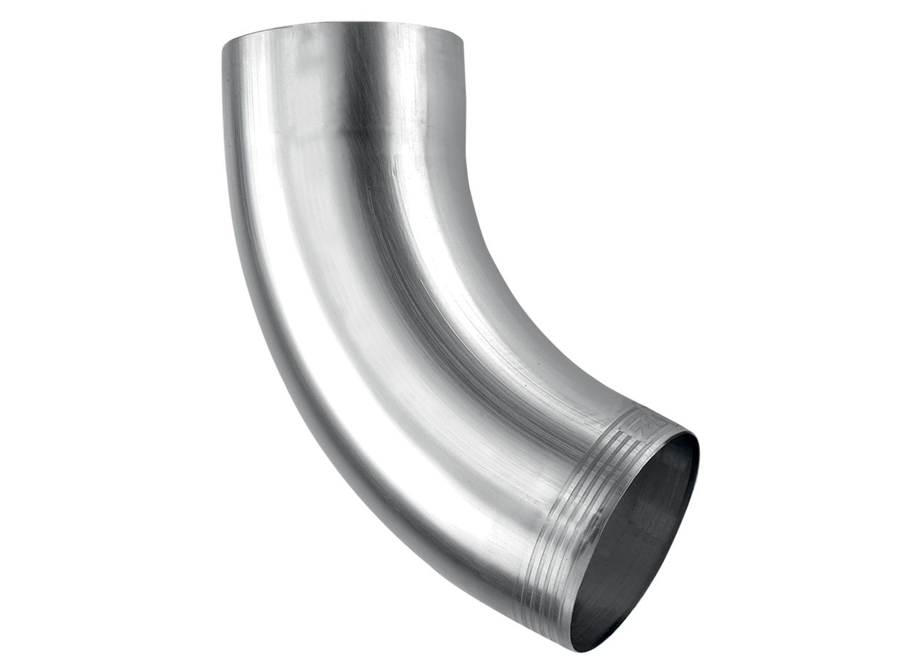 COUDE ROND 60° Ø100MM ZN NATUREL