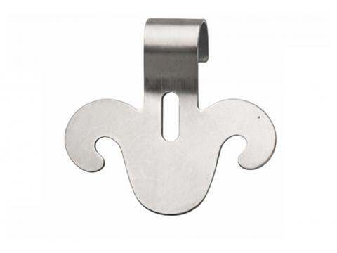 PATTE FLEUR DE LYS INOX 30MM