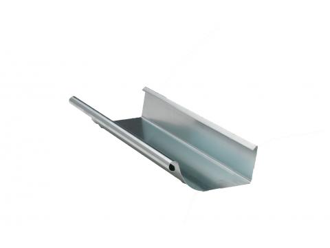 GOUTTIERE 1/4 RONDE ZN NATUREL DEV350 0,80MM L=5M
