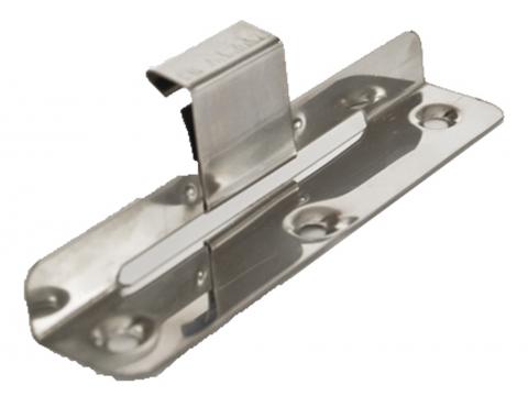 SCHUIFKLANG INOX 18/10 VERDIEPTE GATEN 25MM 110MM 250 STUKS