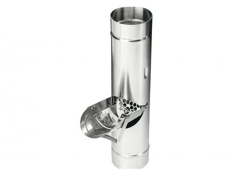 WATEROPVANGER Ø80 ZN NATUREL