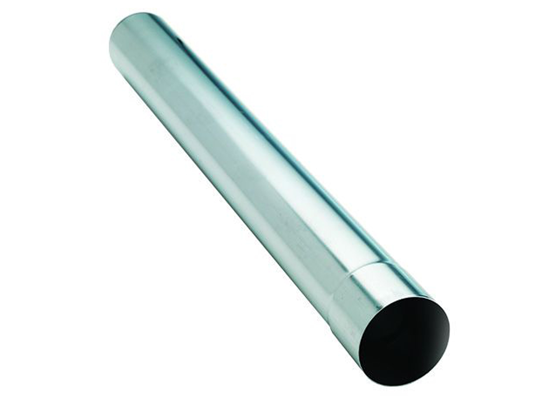 AFVOERBUIS ROND Ø100MM 0.80MM L=3M ZN NATUREL