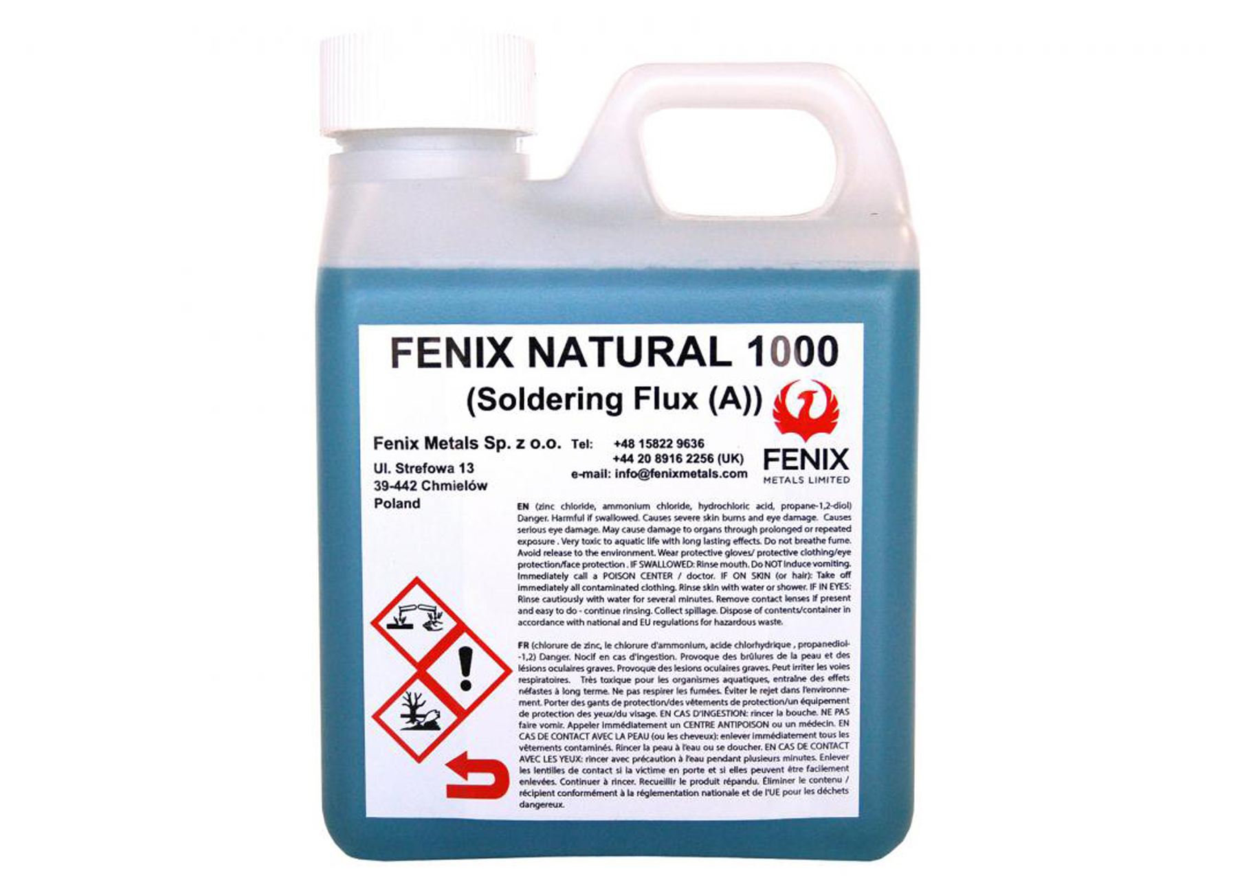FLUX DECAPANT ZINC NATUREL 1L