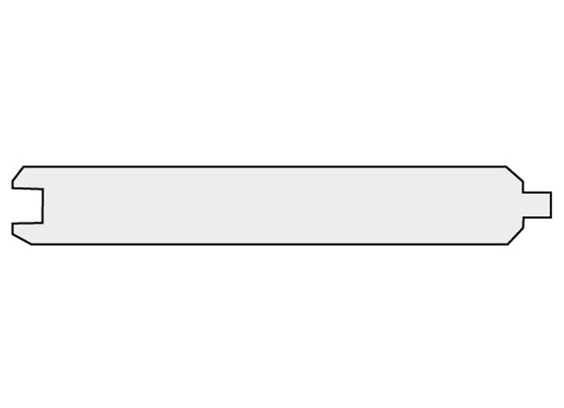 PANNEAU POUR POTEAUX RAINURES 28X145MM