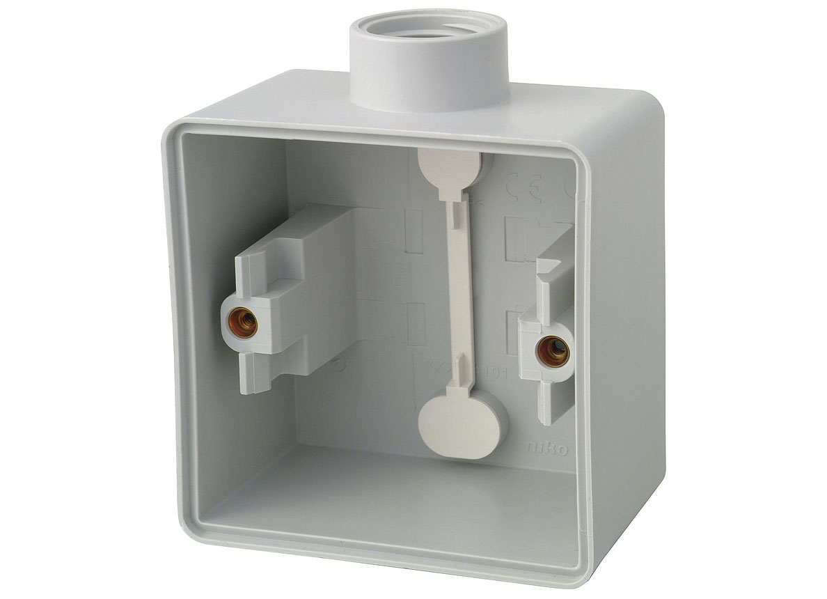 NIKO HYDRO BOITIER SIMPLE EN SAILLIE 1 ENTREE M20