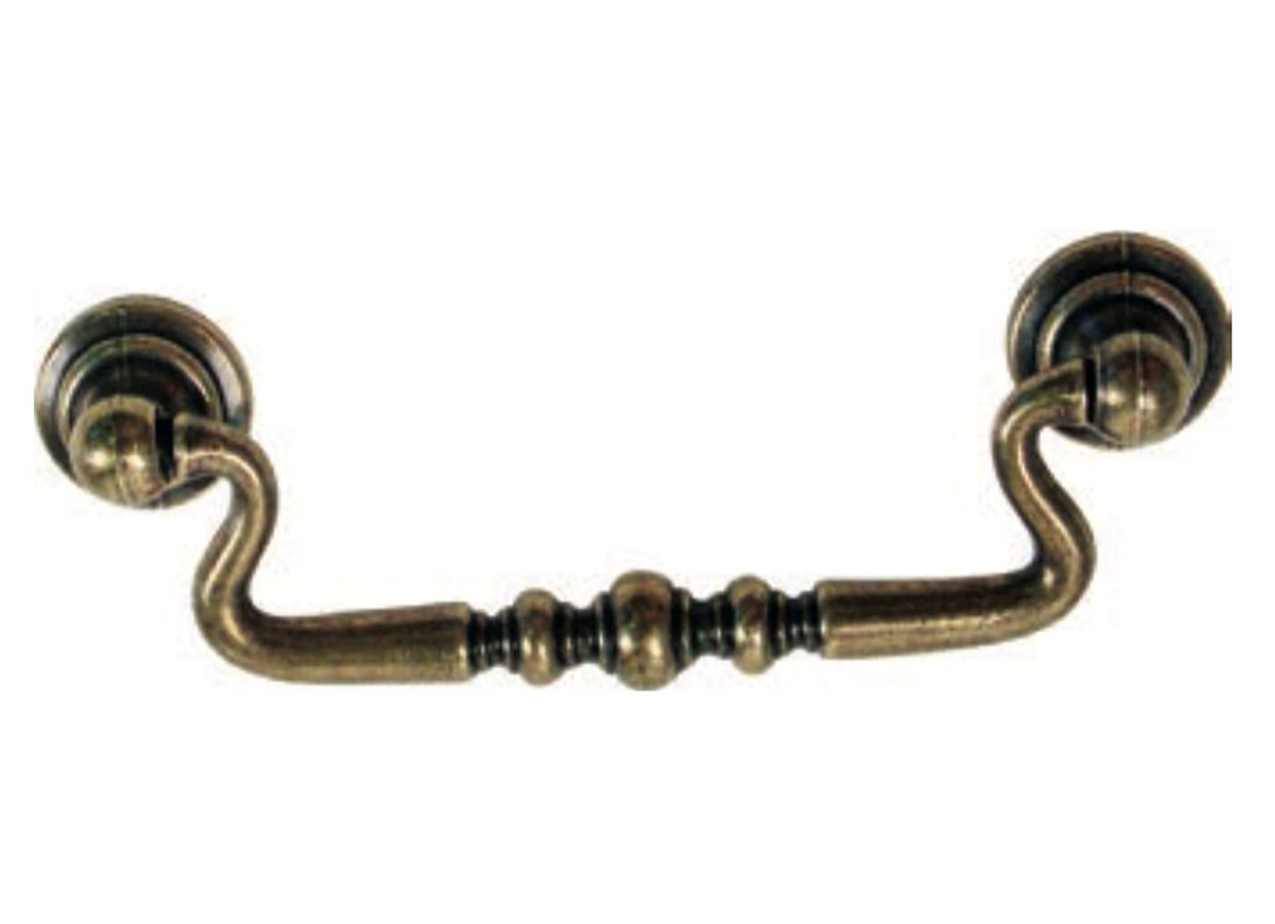 Poignée de Meuble Zamak Bronzé