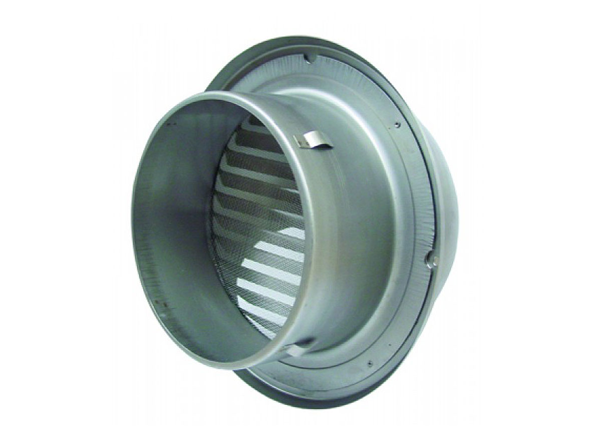 RENSON 638 GRILLE D''AERATION RONDE INOX DIFFERENTS DIAMETRES