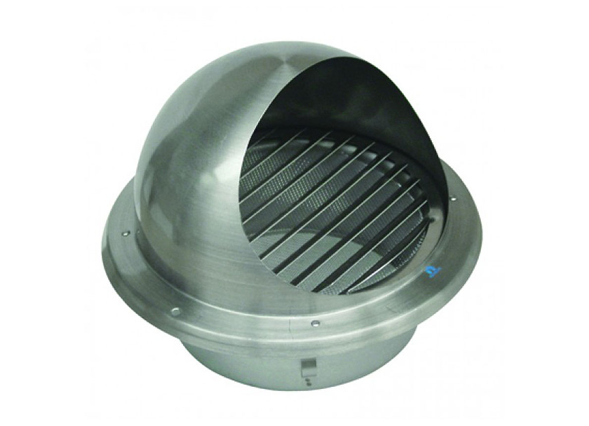 RENSON 638 GRILLE D''AERATION RONDE INOX DIFFERENTS DIAMETRES
