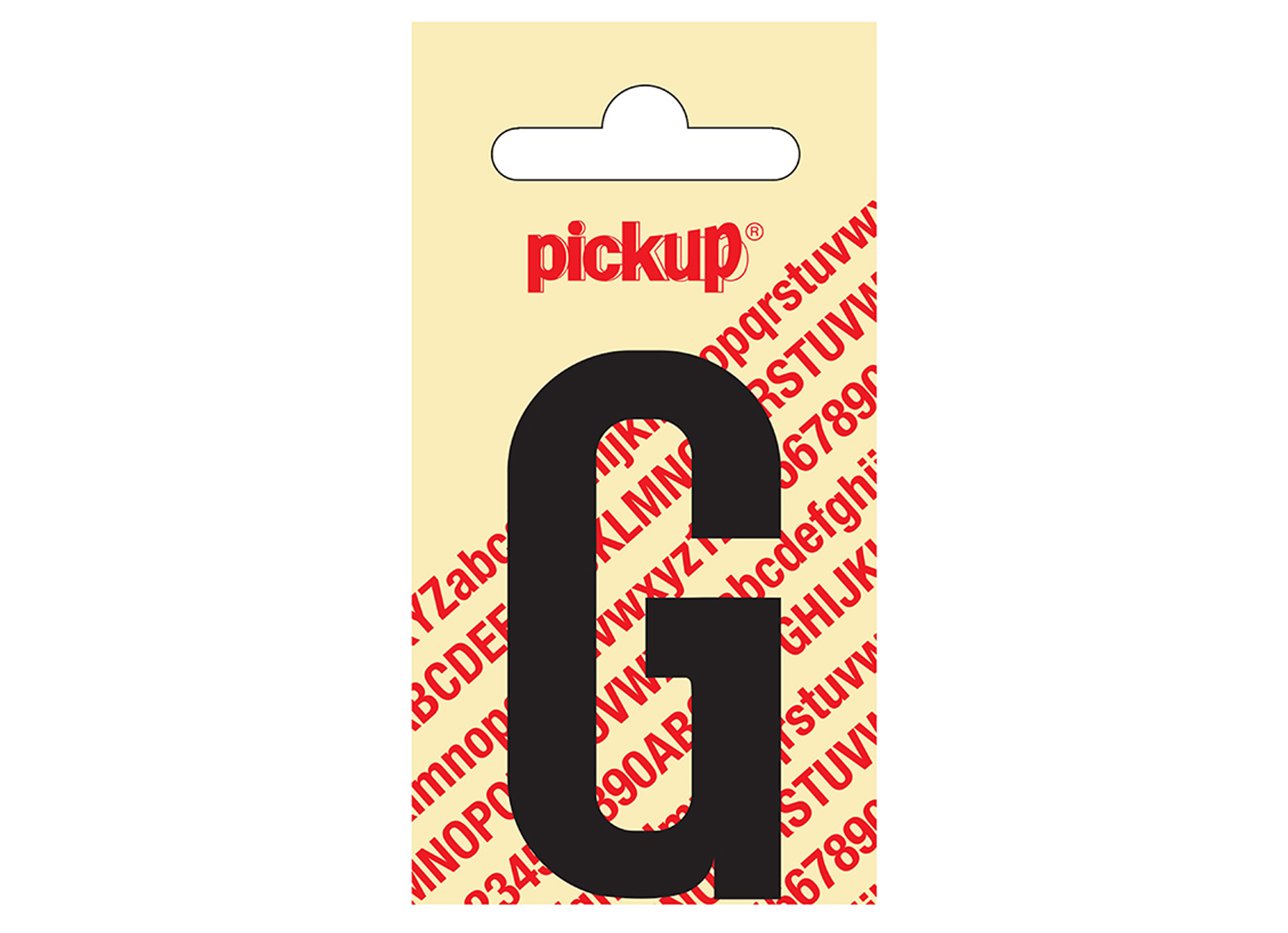 LETTRE ADHESIVE NOBEL G