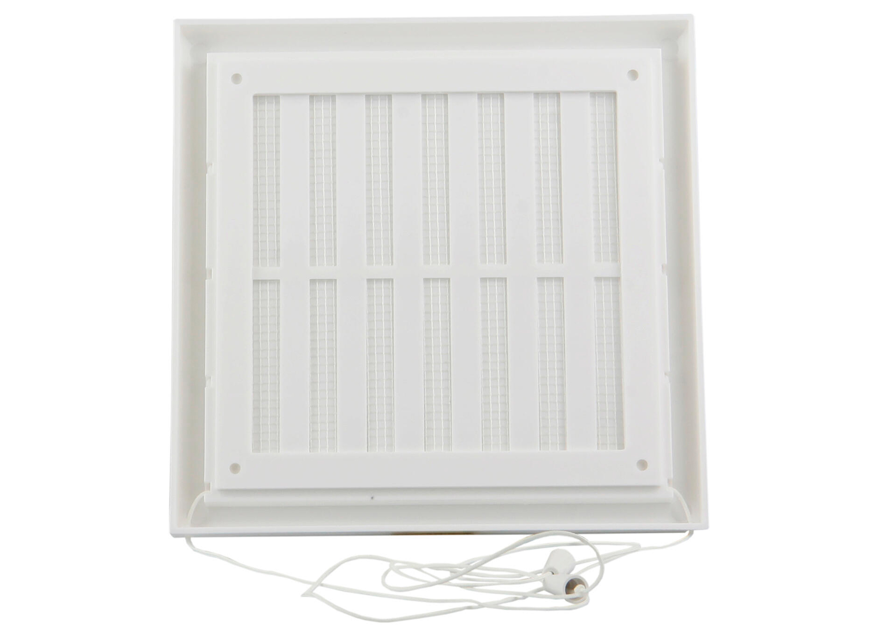 GRILLE REGLABLE AVEC MOUSTIQUAIRE EN PVC