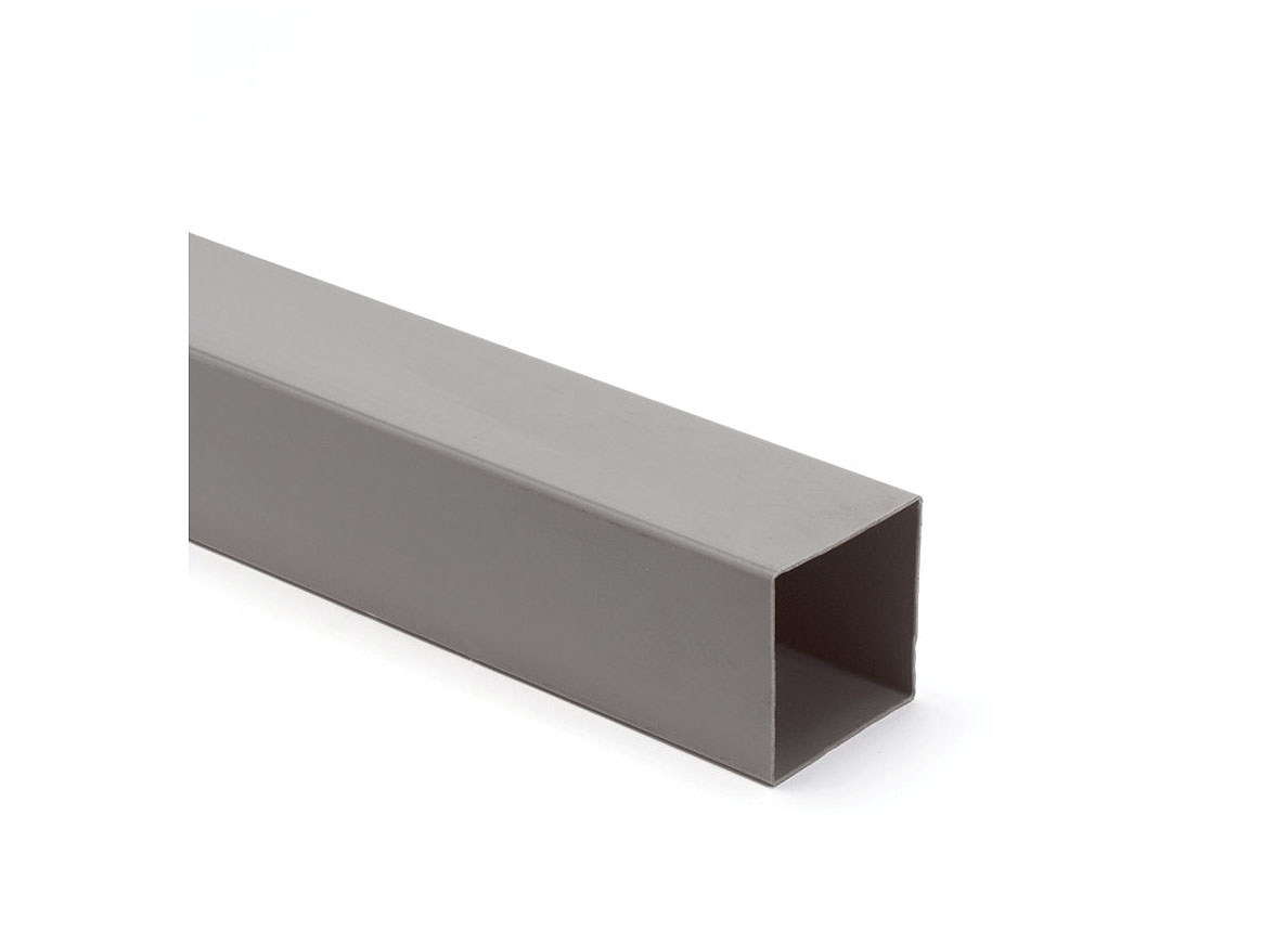 TUYAU EAU PLUVIALE EN PVC CARRE