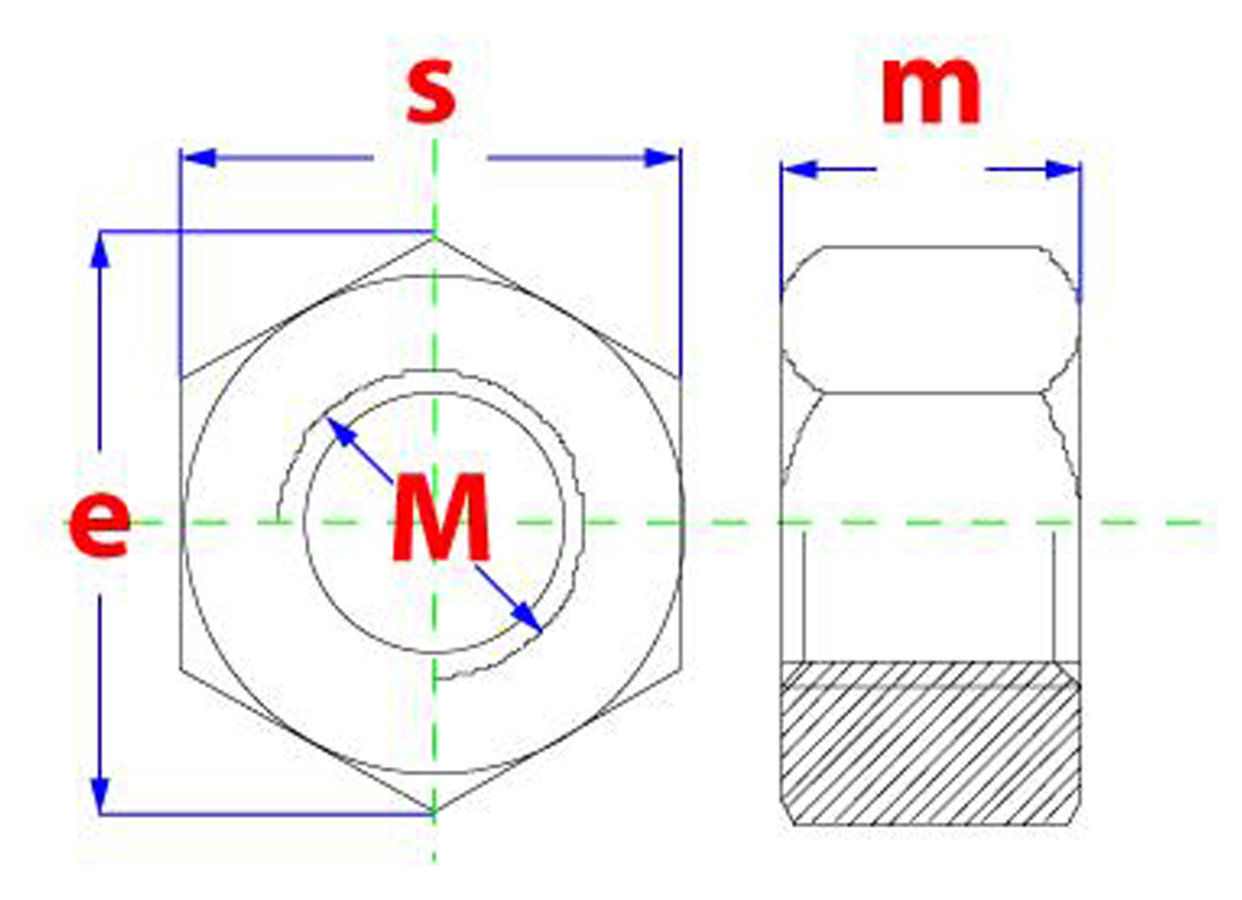 ECROU HEXAGONAL