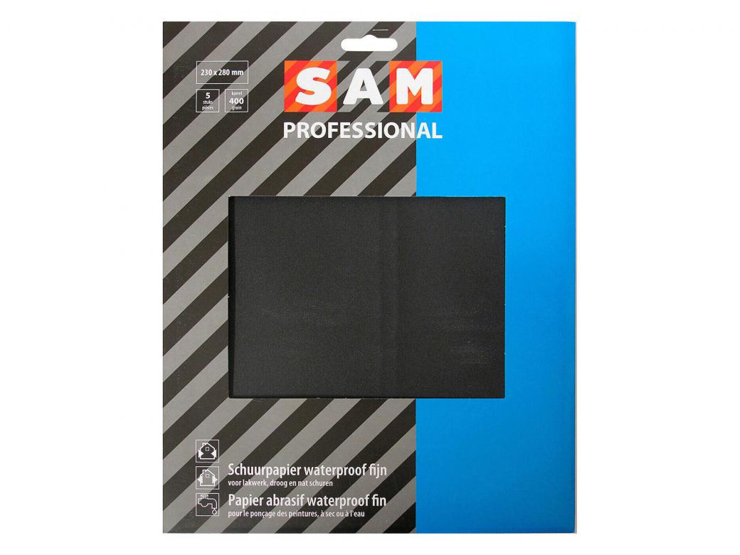 SAM PAPIER ABRASIF WATERPROOF 5 PCS