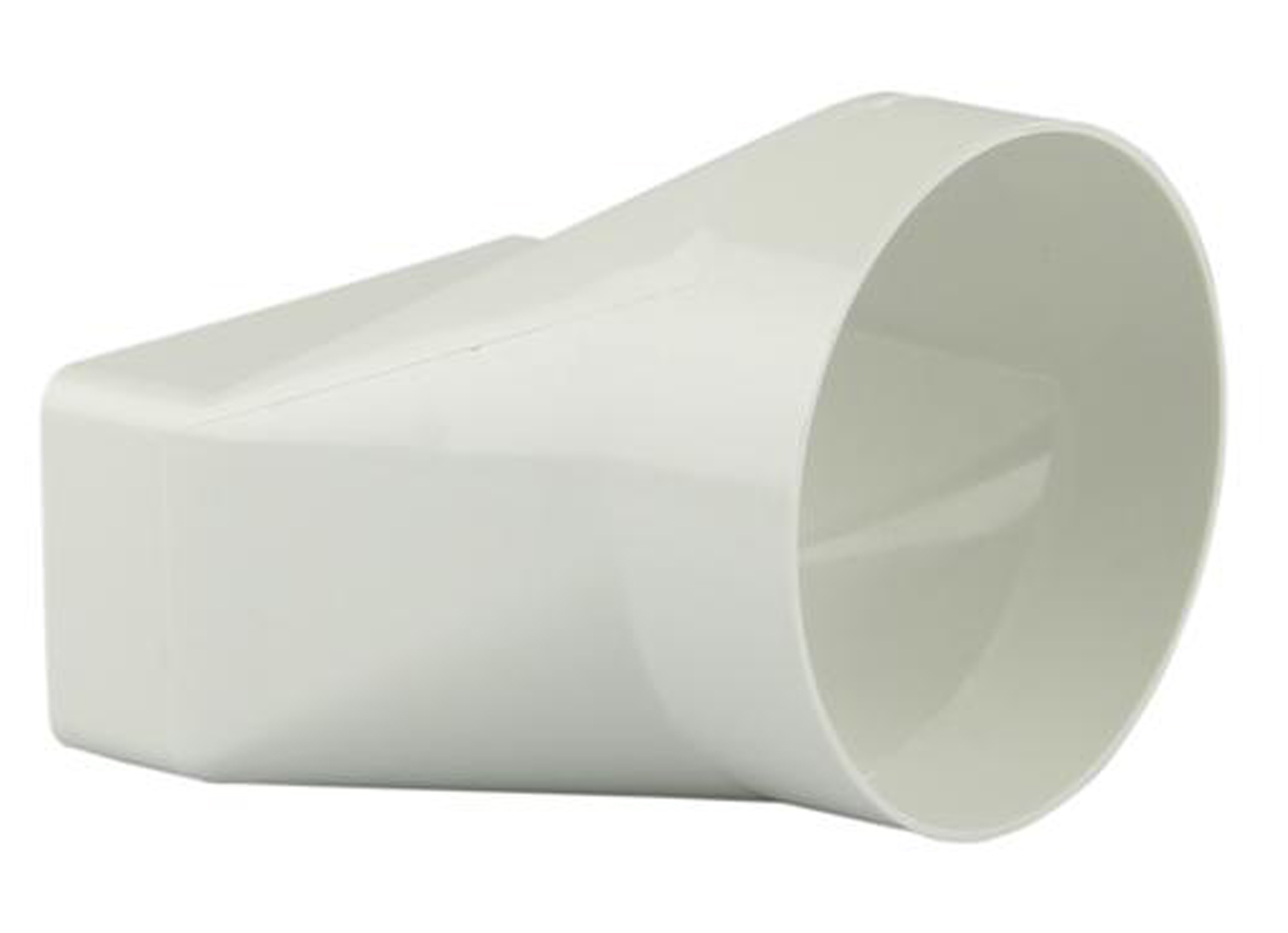 RENSON RACCORD MANCHON ROND/RECTANGULAIRE EN PVC