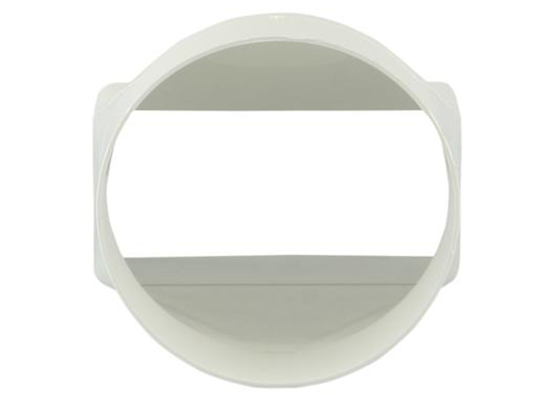 RENSON RACCORD MANCHON ROND/RECTANGULAIRE EN PVC