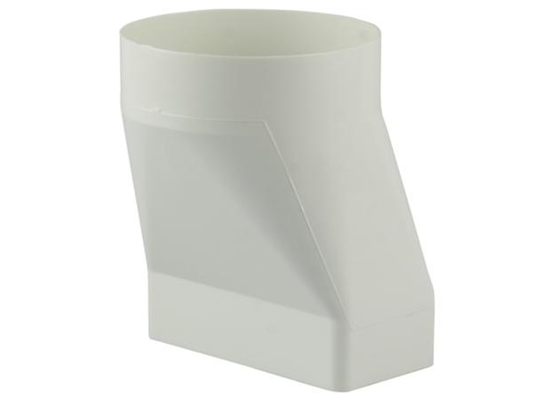 RENSON RACCORD MANCHON ROND/RECTANGULAIRE EN PVC