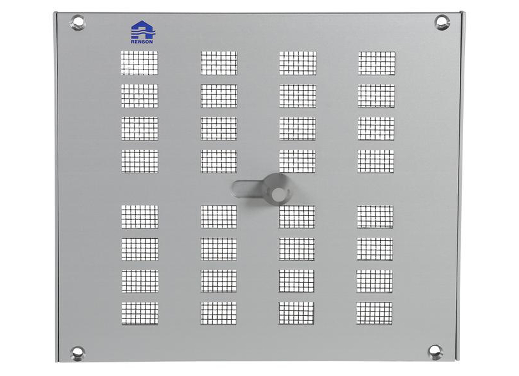 Renson Regelbaar Binnenrooster 4032 aluminium