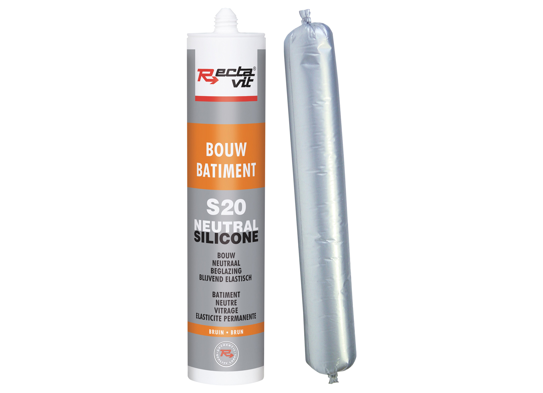 RECTA.MASTIC 150 BOUW SILIC.NEUTRAL 