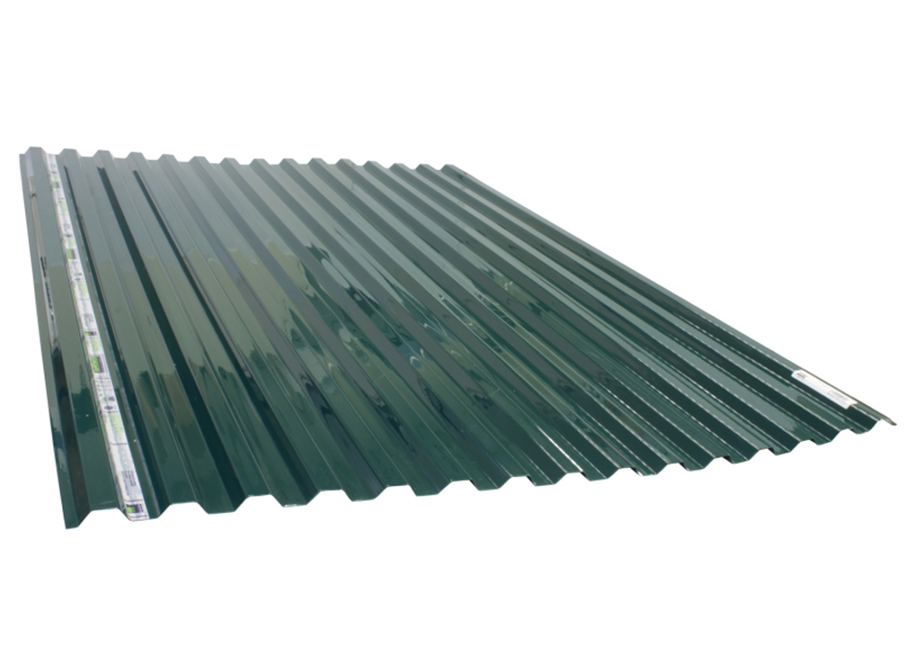 PLAQUE ONDULEE POLYCARBONATE GRECA 76/18 VERT