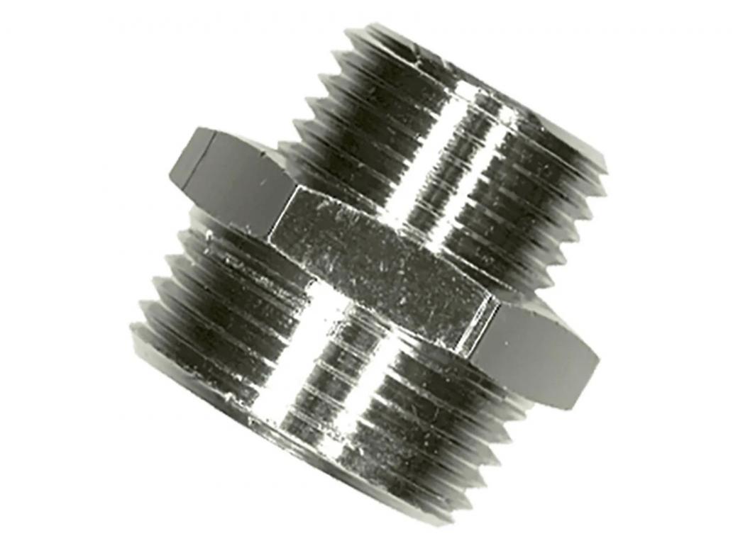 VERLOOPNIPPEL VERCHROOMD M/M