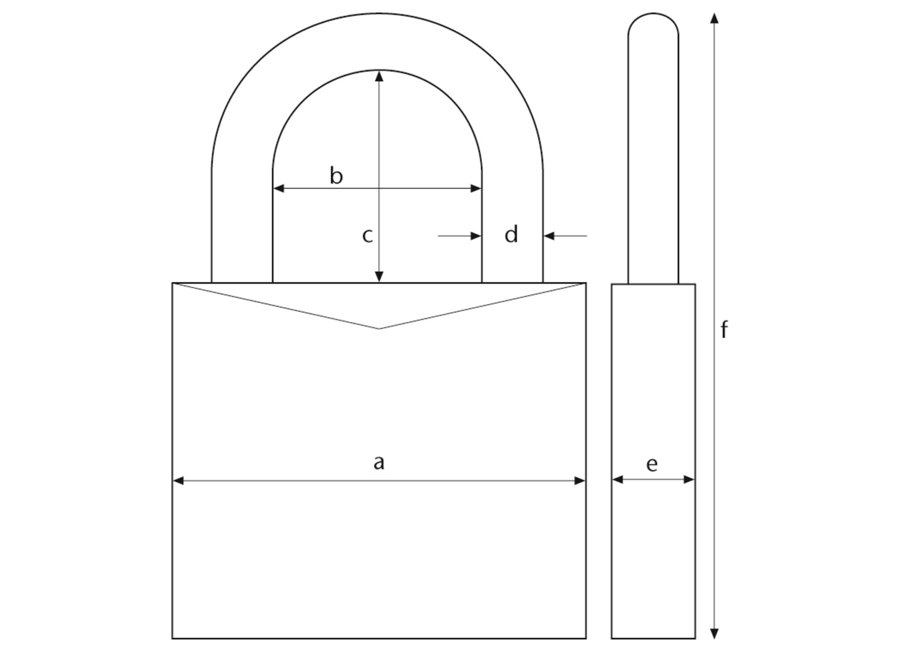 ABUS GRANIT HANGSLOT 37/55