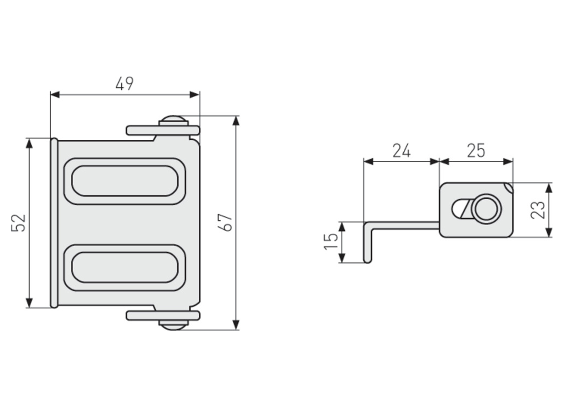 ABUS RAAMBEVEILIGING UNIVERSEEL SW1