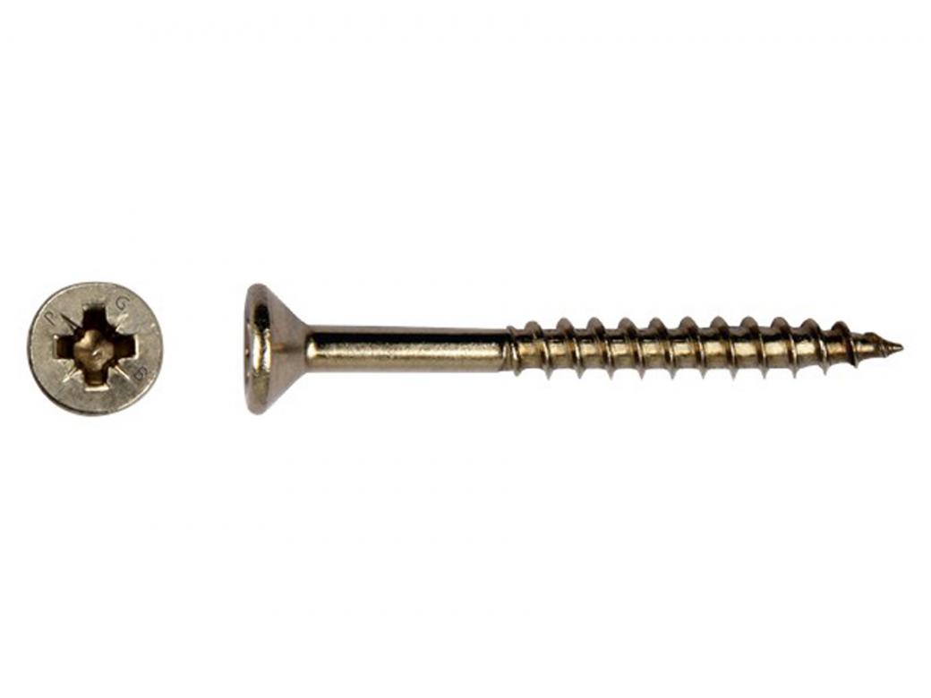 PGB-FASTENERS SPAANDERPLAATSCHROEF DUBBEL VERZONKEN Z-DRIVE DEELDRAAD INOX A2 - VENSTERDOOS