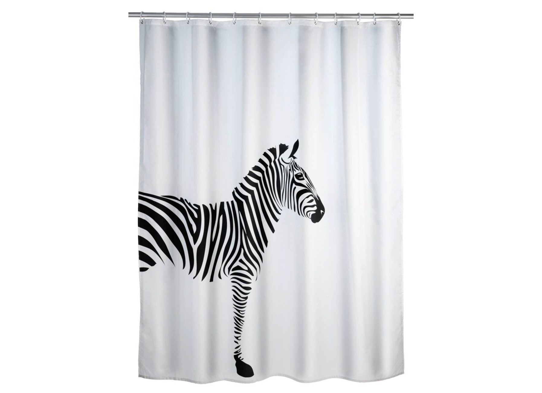 WENKO RIDEAU DE DOUCHE POLYESTER ANTI-MOISISSURE 180X200CM