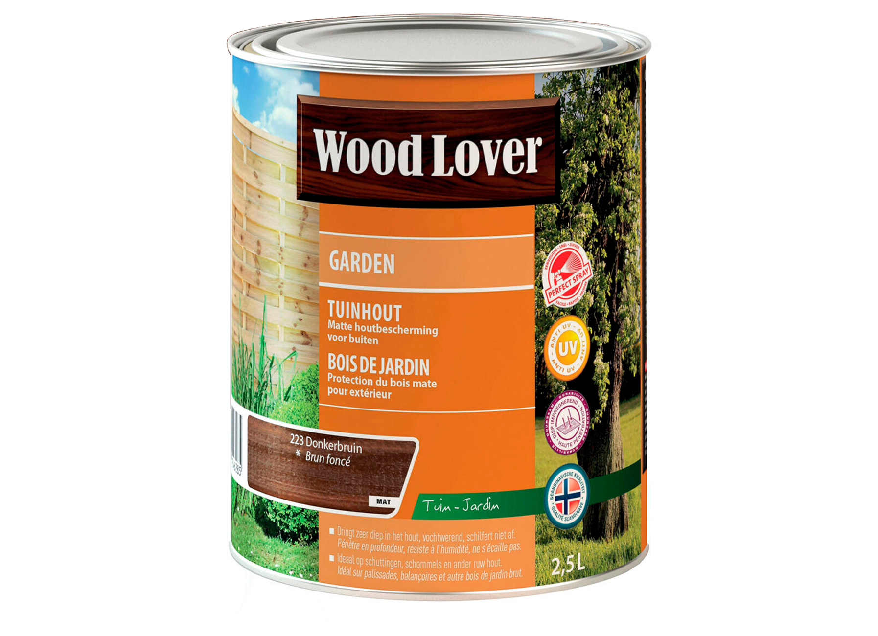 WOODLOVER GARDEN MATTE HOUTBESCHERMING BUITEN