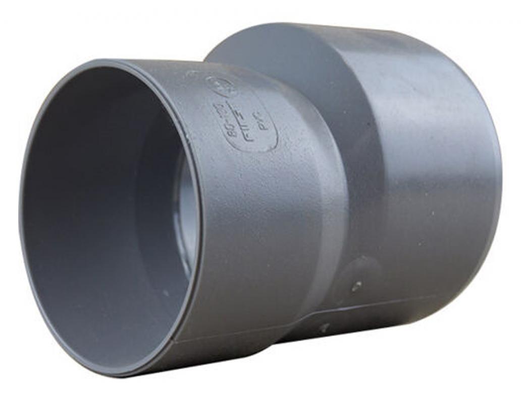 Réduction Excentrée PVC Grise - Plusieurs Dimensions