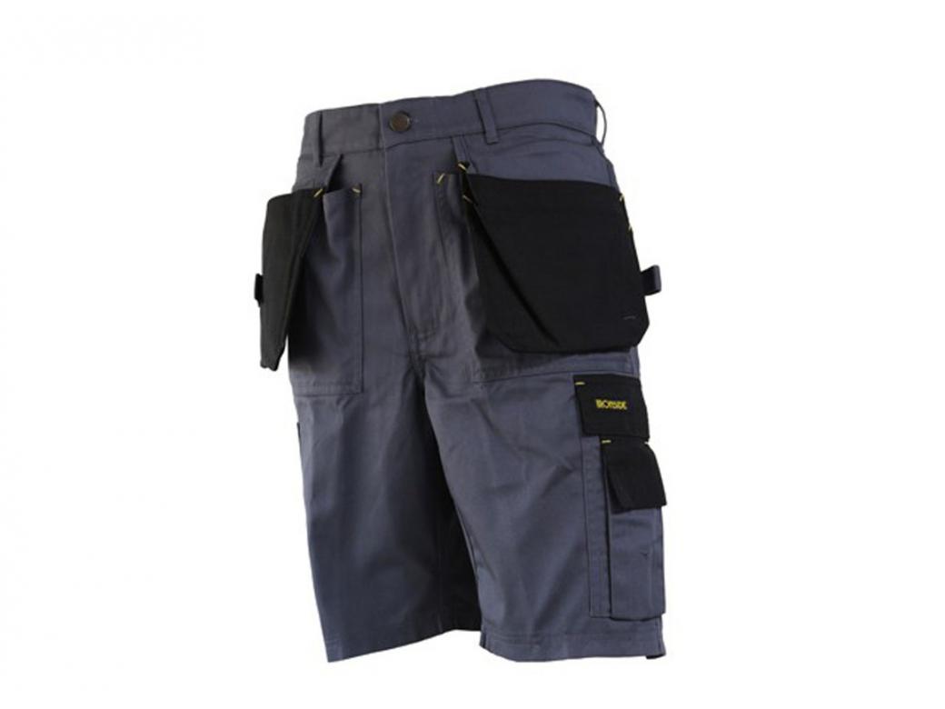 WERKSHORT MADRID 2.0 GRIJS/ZWART