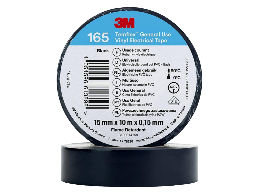 3M Temflex isolatietape PVC 15 mm x 10 m