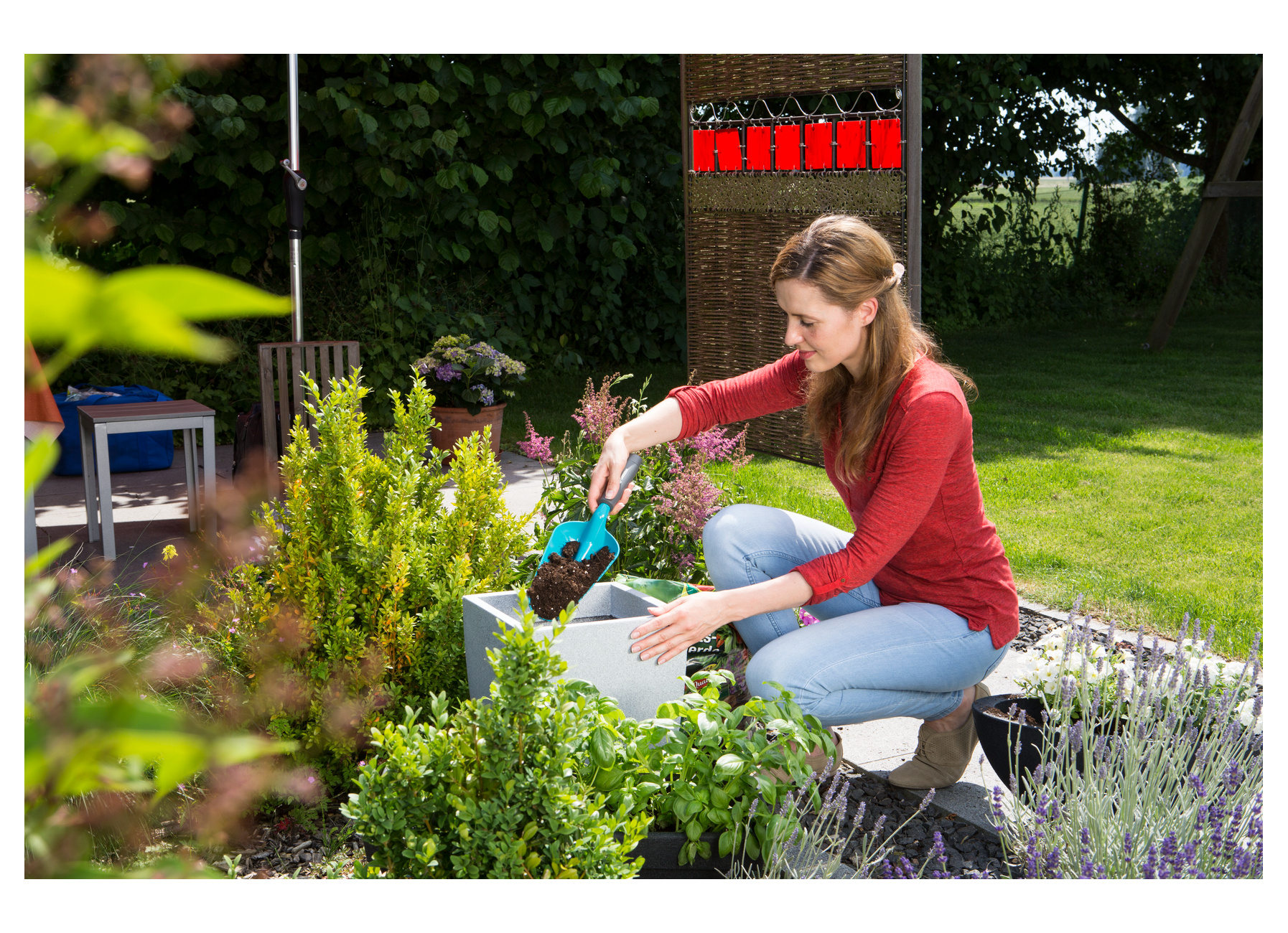 GARDENA grand transplantoir - acier, 120 mm