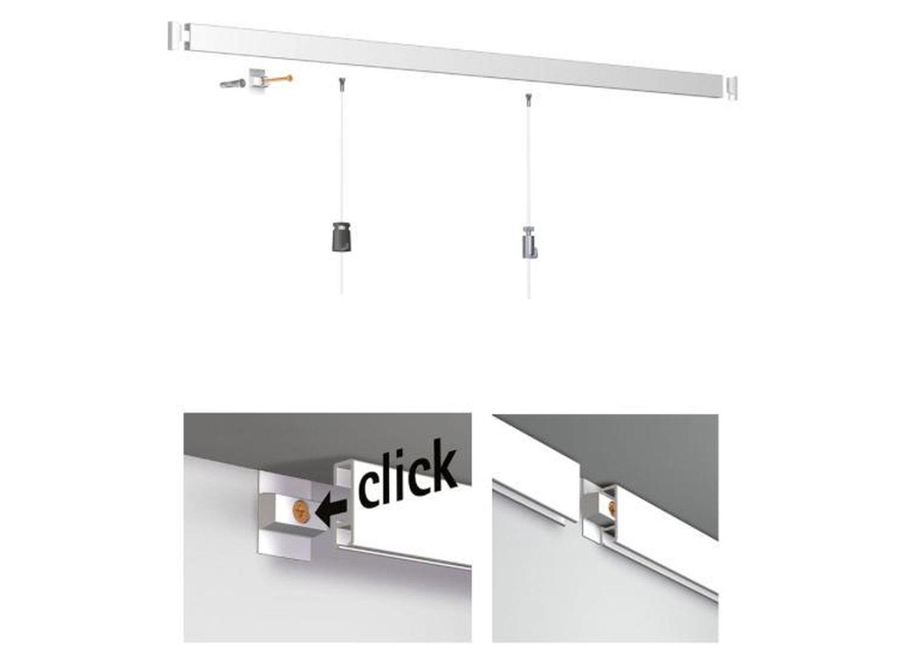 SYSTEME D''ACCROCHAGE CLICK RAIL