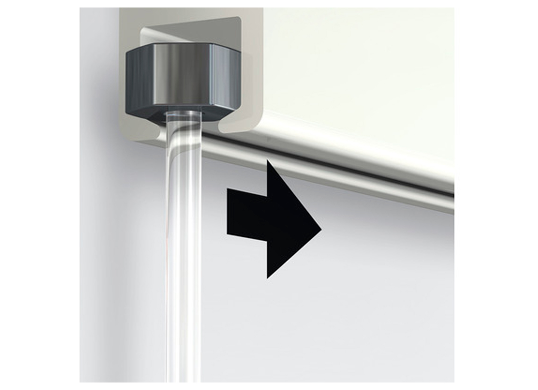 PERLONKOORDSET VOOR CLICK RAIL, TOP RAIL EN UP RAIL