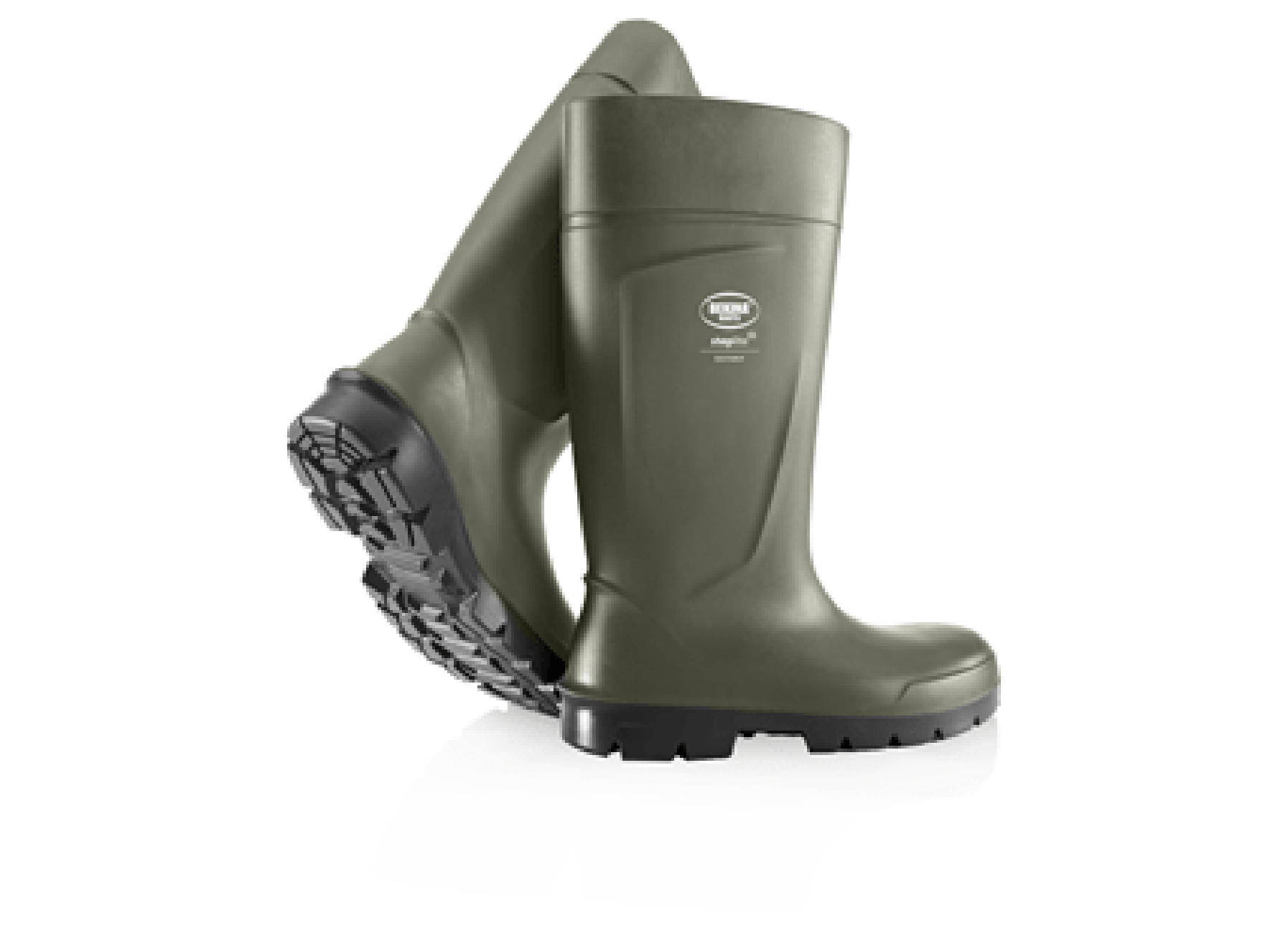 BEKINA BOTTES STEPLITE EASYGRIP VERT/NOIR S4