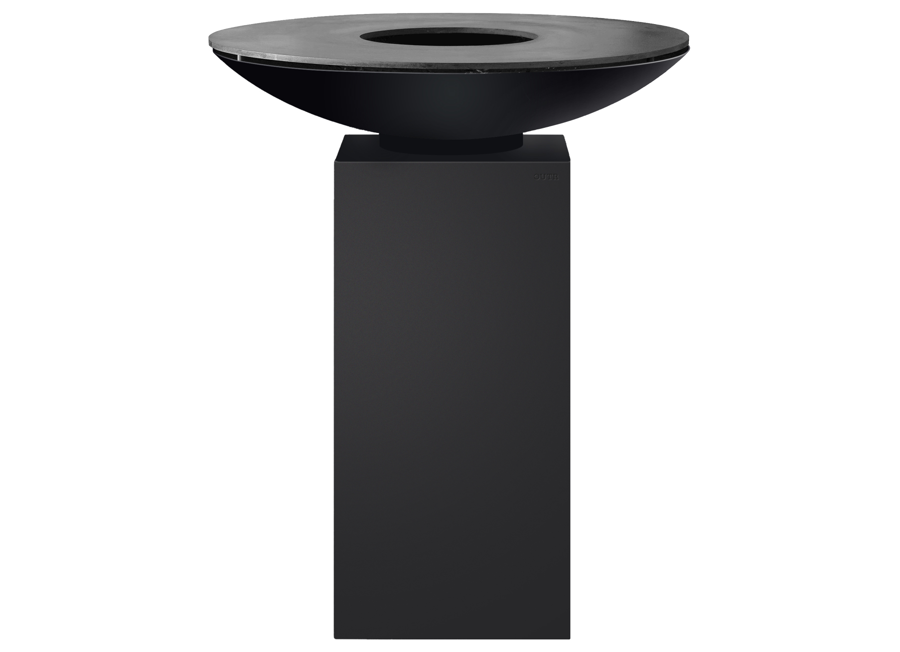 OUTR Plancha Black - brasero avec plaque de cuisson