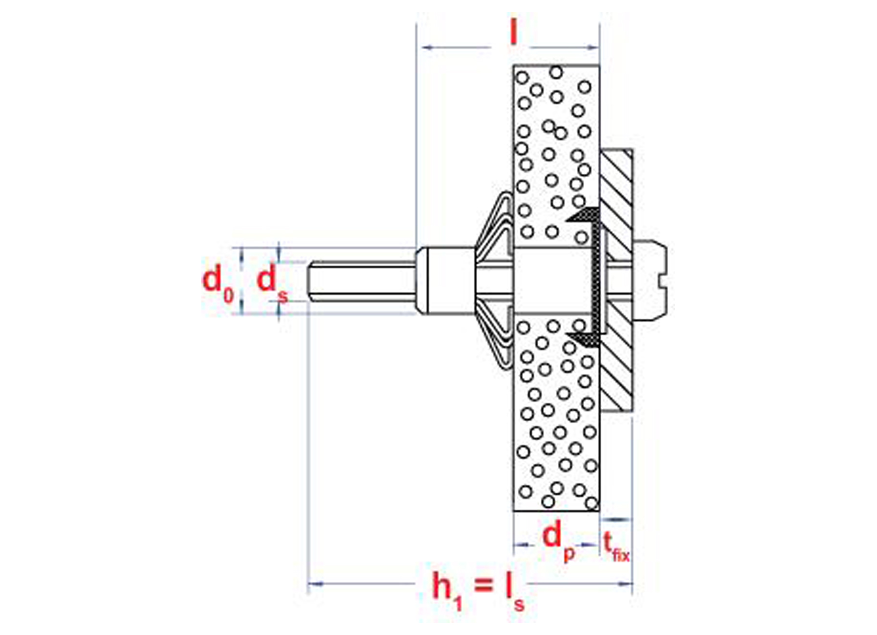 SMART METALEN HOLLEWANDPLUG VERZINKT