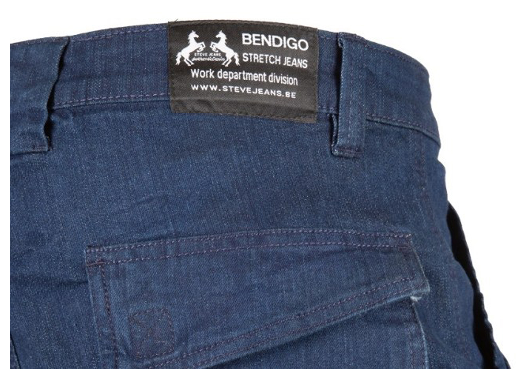 STEVEJEANS BENDIGO SHORT DARK WASH