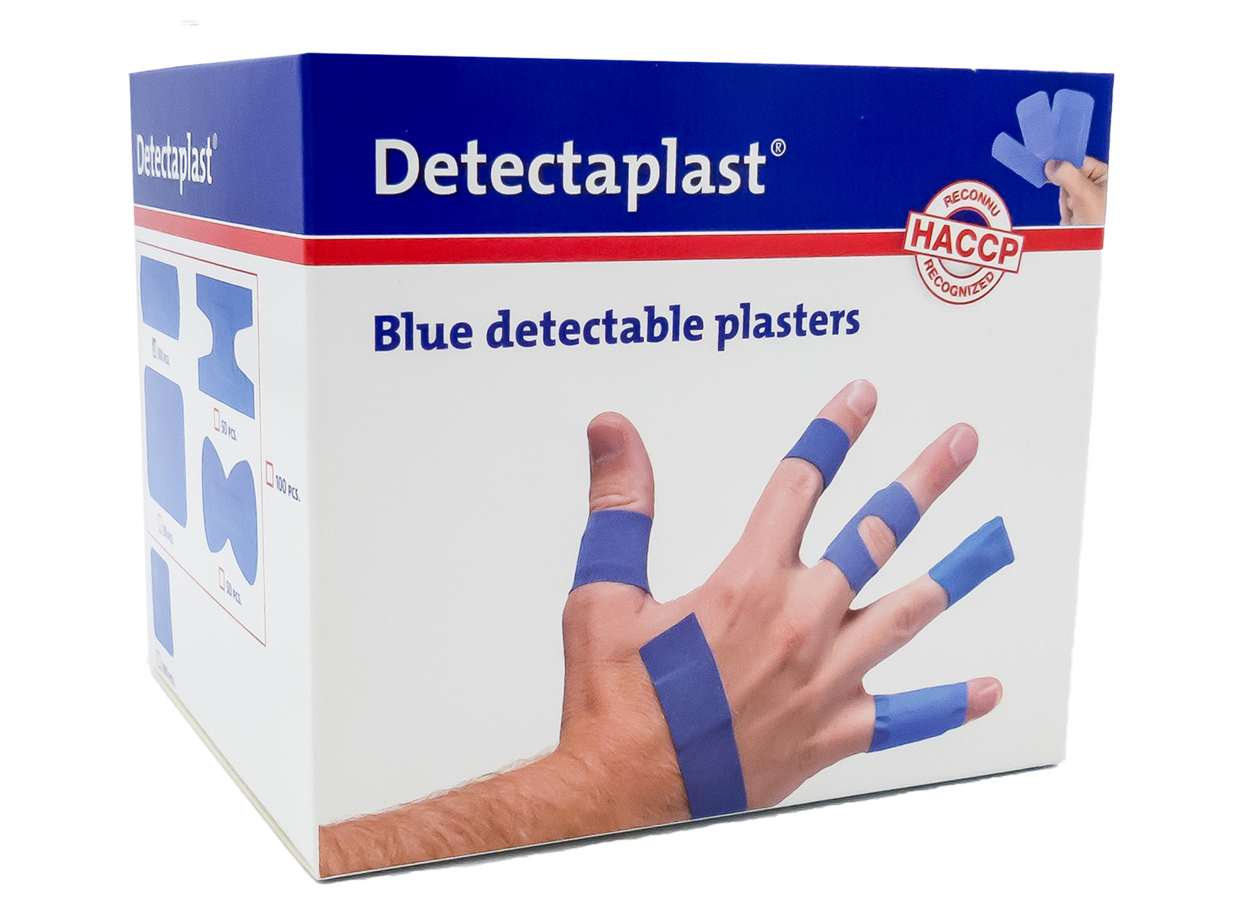 DETECTAPLAST ELASTIC METAAL DETECTEERBARE PLEISTERS