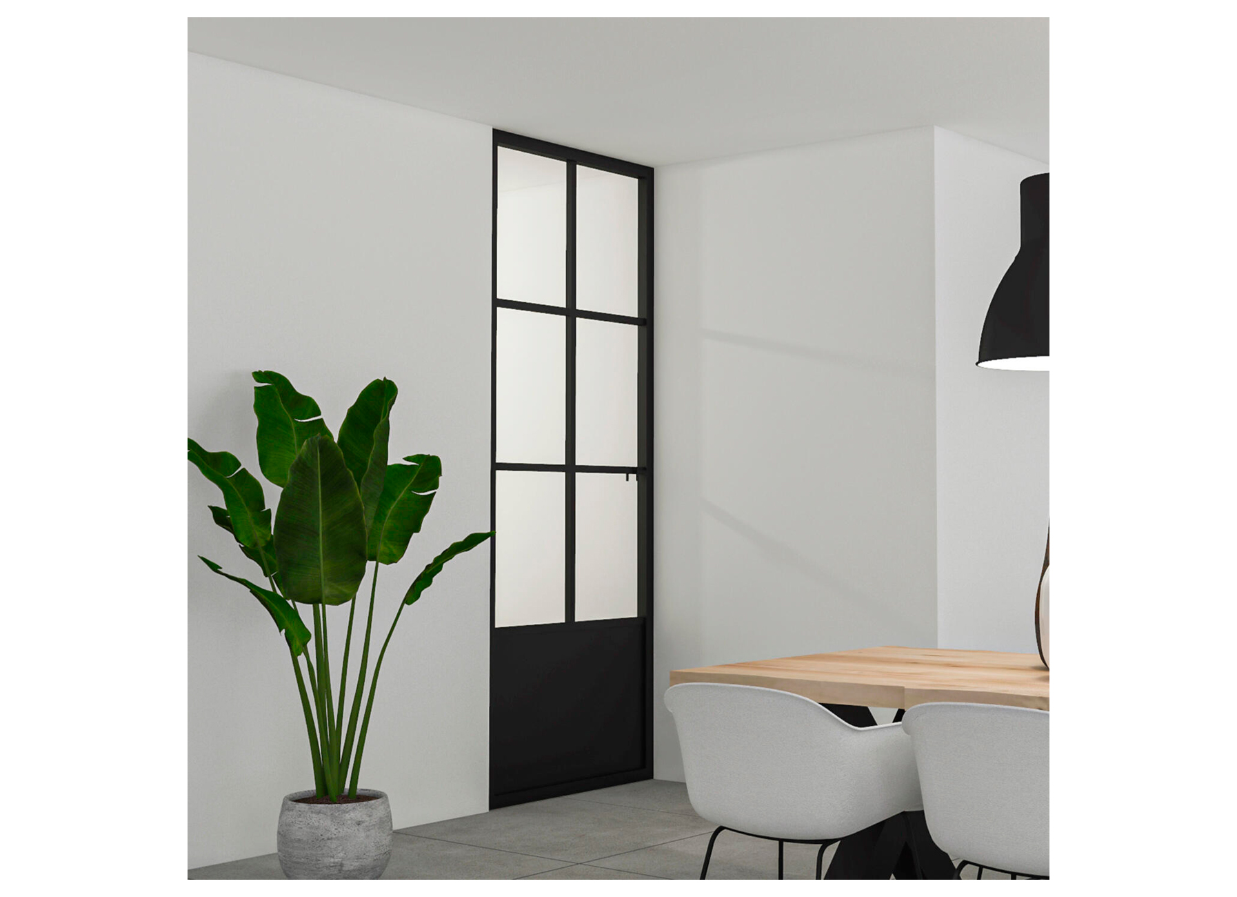 SOLID FERRO CLASSICO PORTE EN ACIER