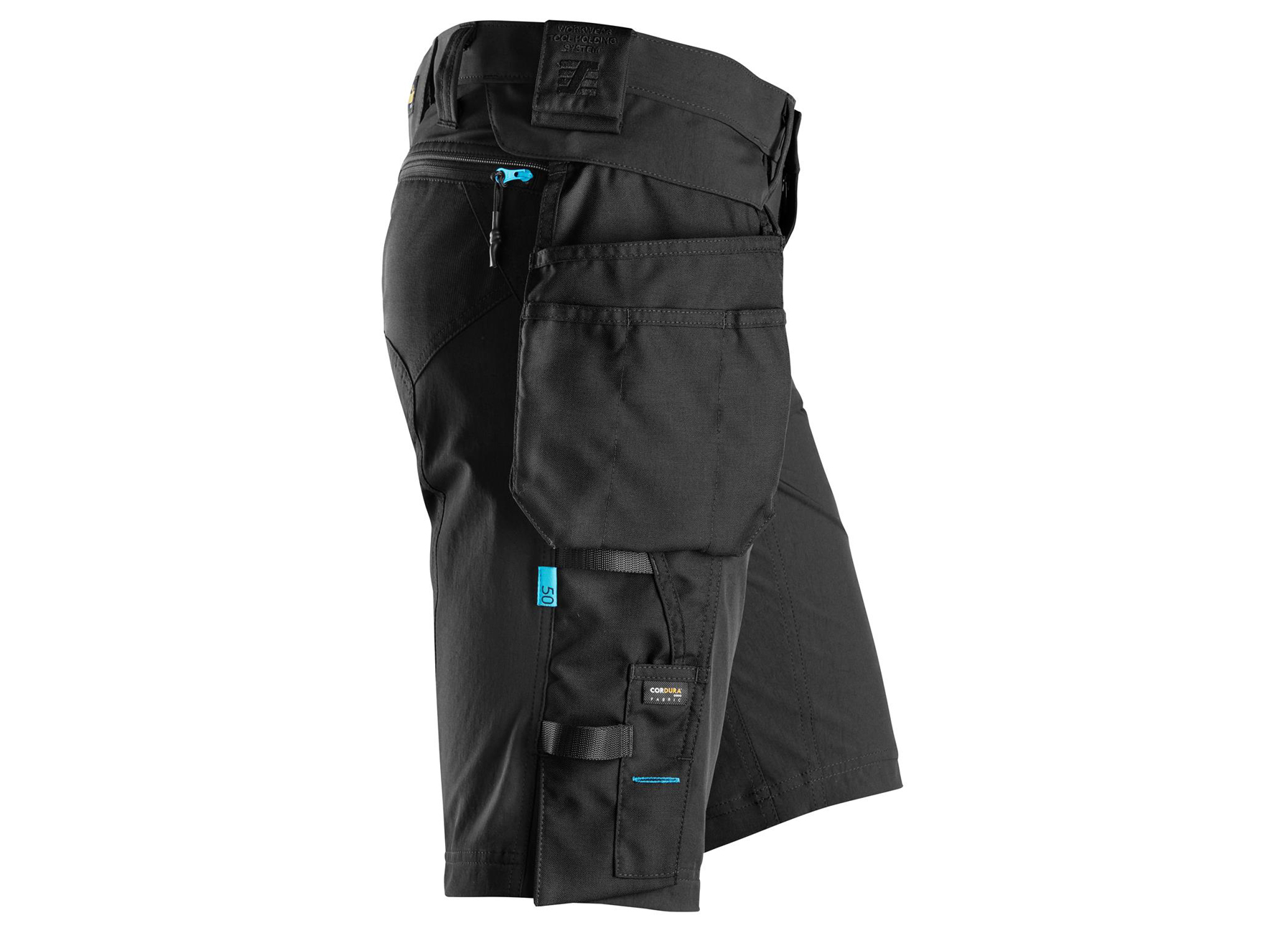 SNICKERS LITEWORK SHORT+ MET AFNEEMBARE HOLSTERZAKKEN 6108