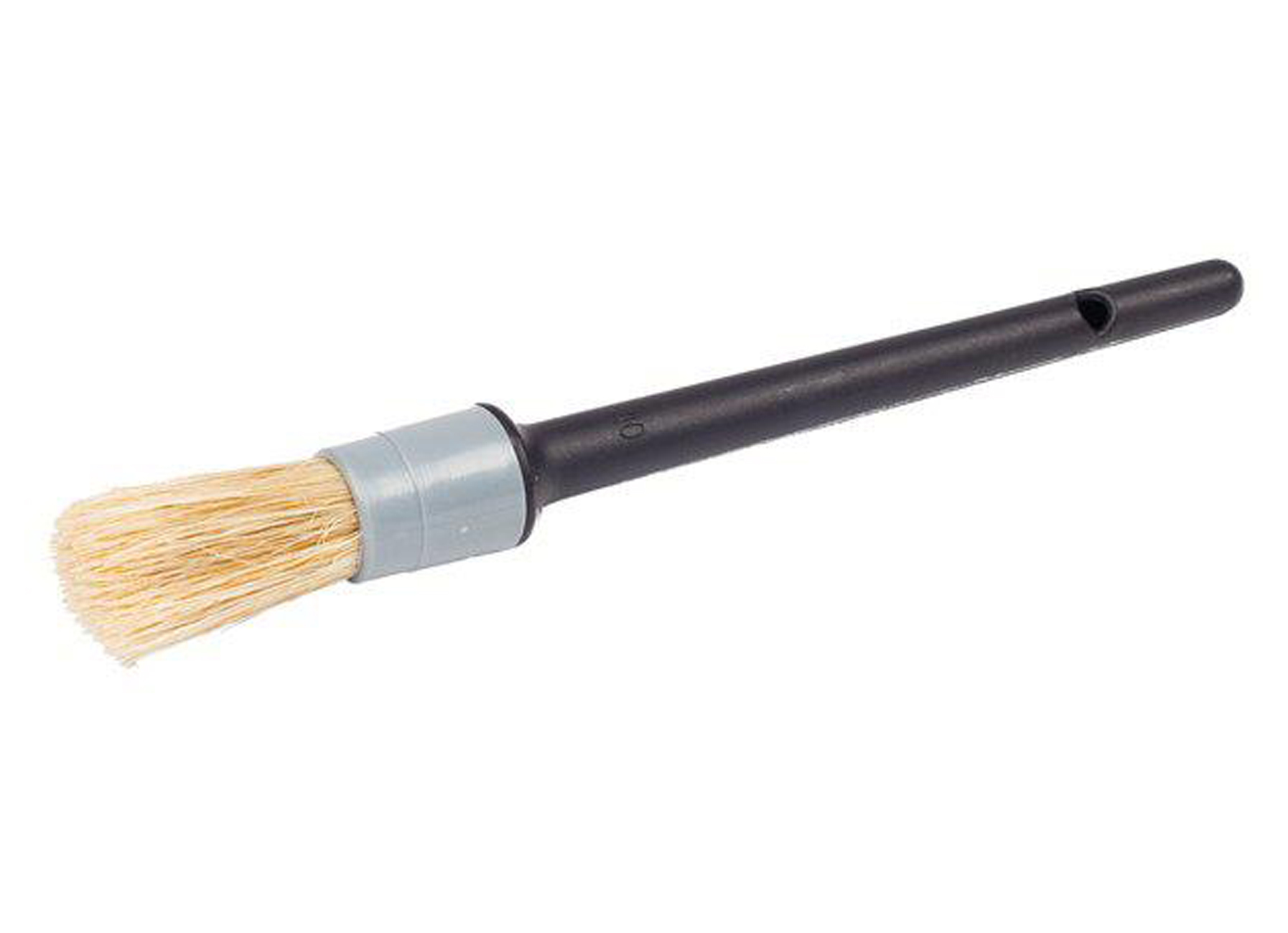 PINCEAU ROND SOIE BLONDE PLASTIQUE