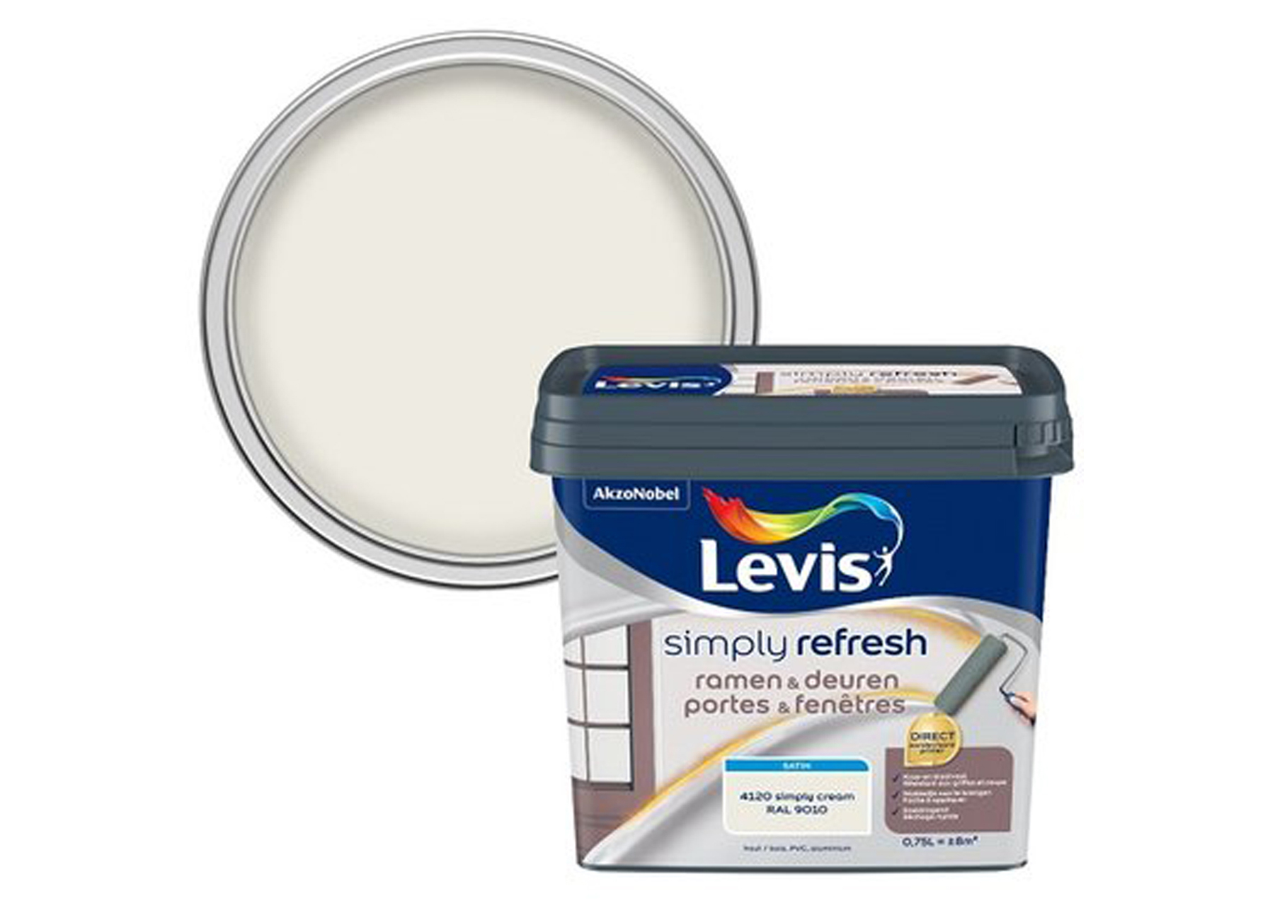LEVIS SIMPLY REFRESH PORTES & FENETRES SATIN
