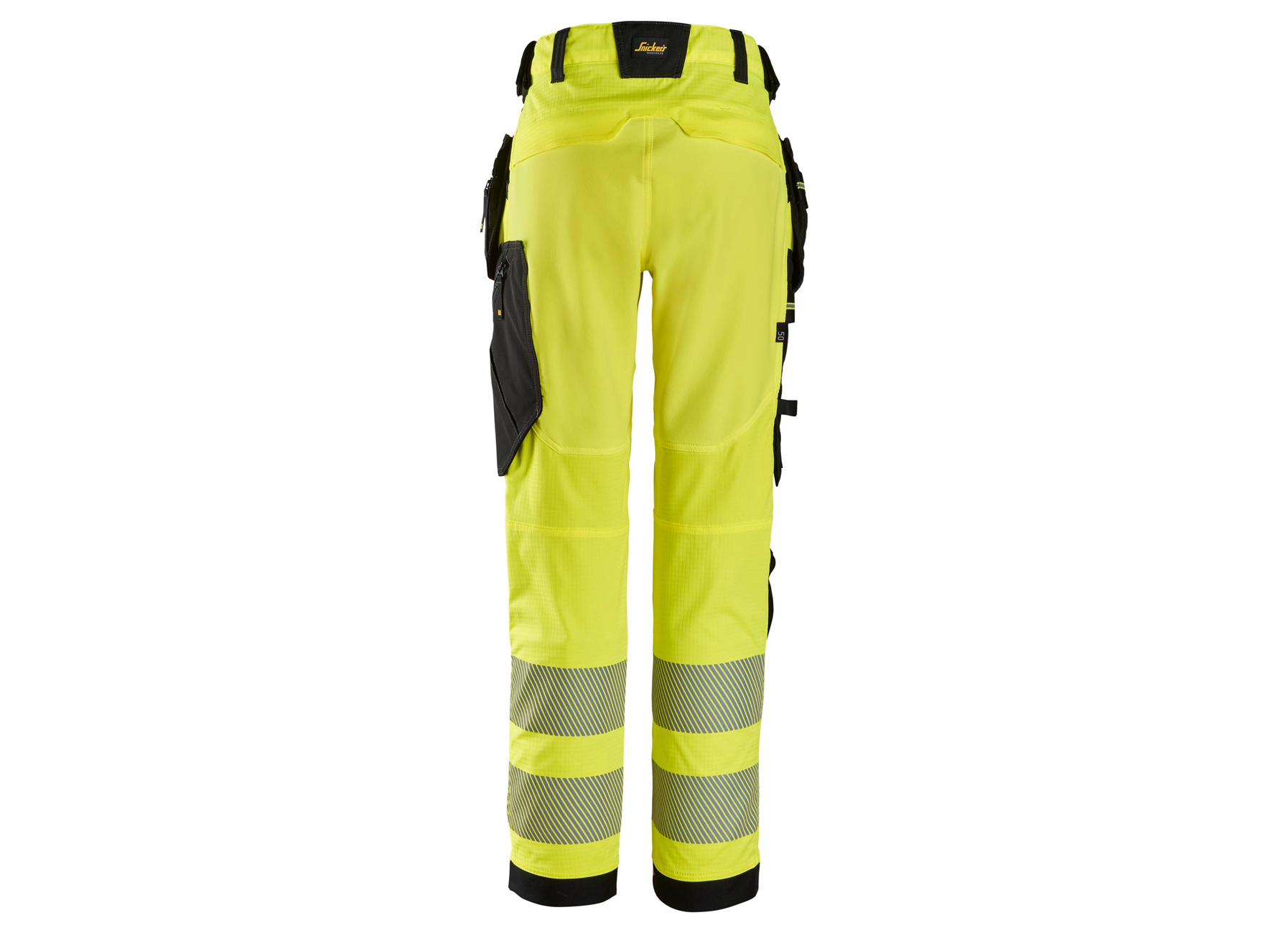 SNICKERS HIGH-VIS KLASSE 2 WERKBROEK HOLSTERZAKKEN 6943