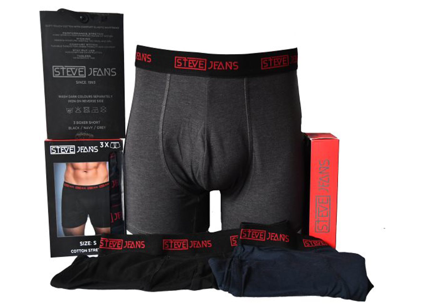 BOXERSHORTS 3-PACK